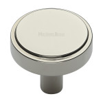 M Marcus Heritage Brass Stepped Disc Design Cabinet Knob 38mm 